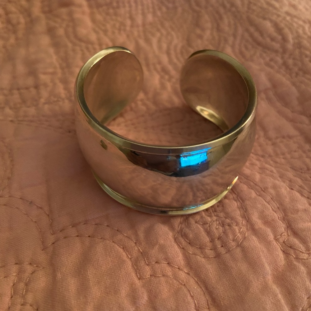 Sterling silver cuff bracelet